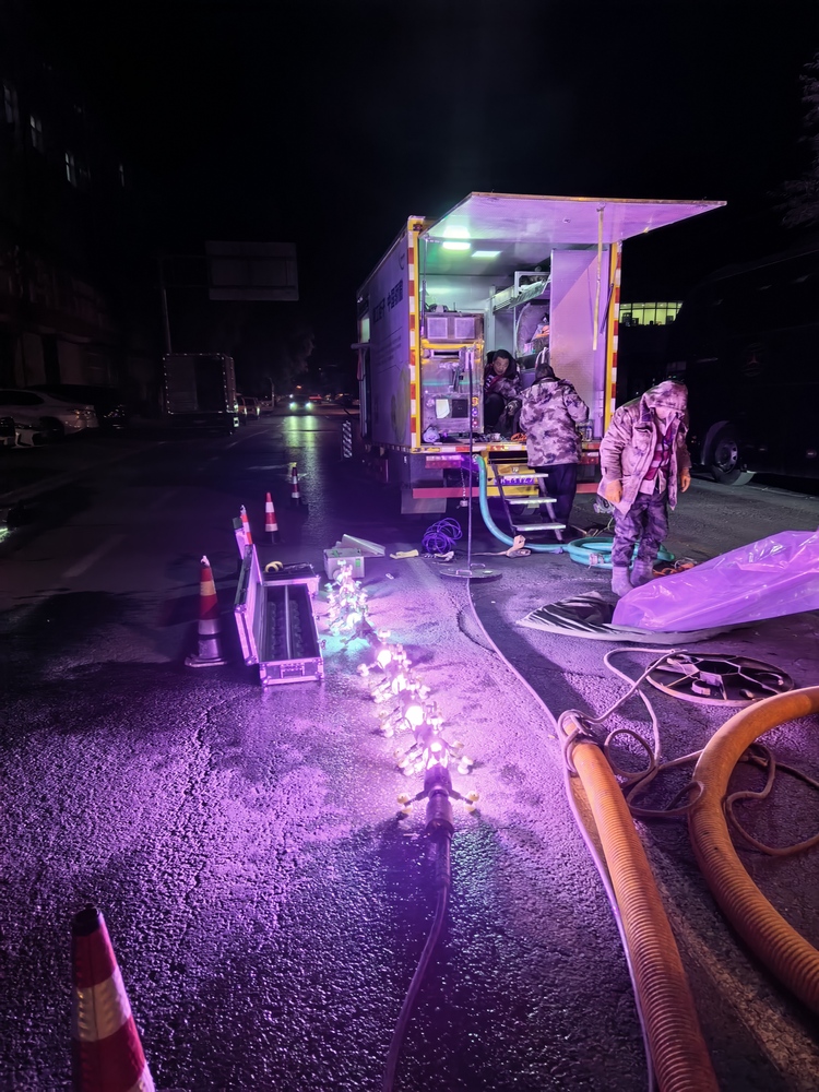 兴隆台管道非开挖修复