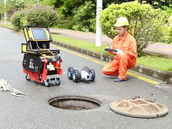 兴隆台管道机器人检测