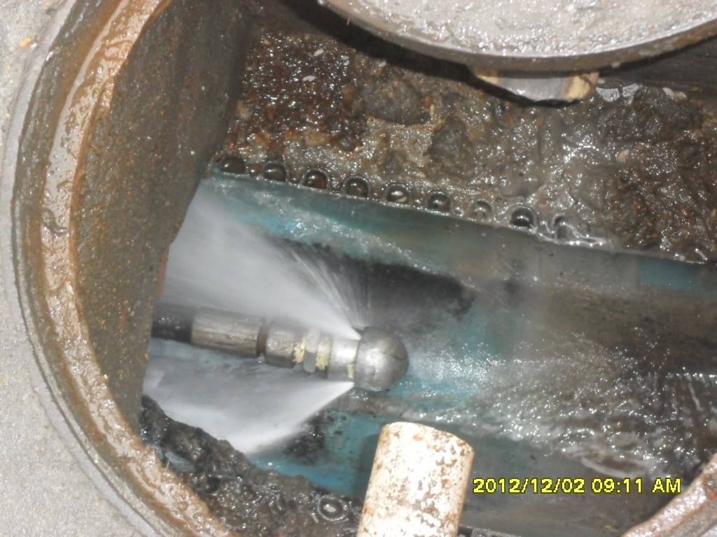 兴隆台污水管道高压清洗