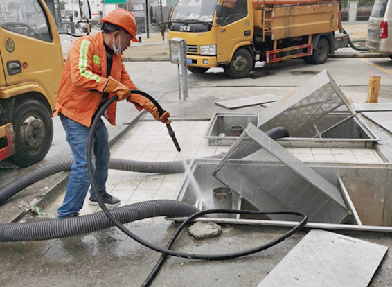 兴隆台隔油池清理